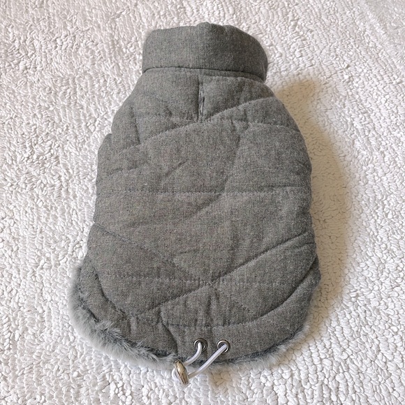 Friends Forever Gray Dog Coat - XS - Picture 1 of 5